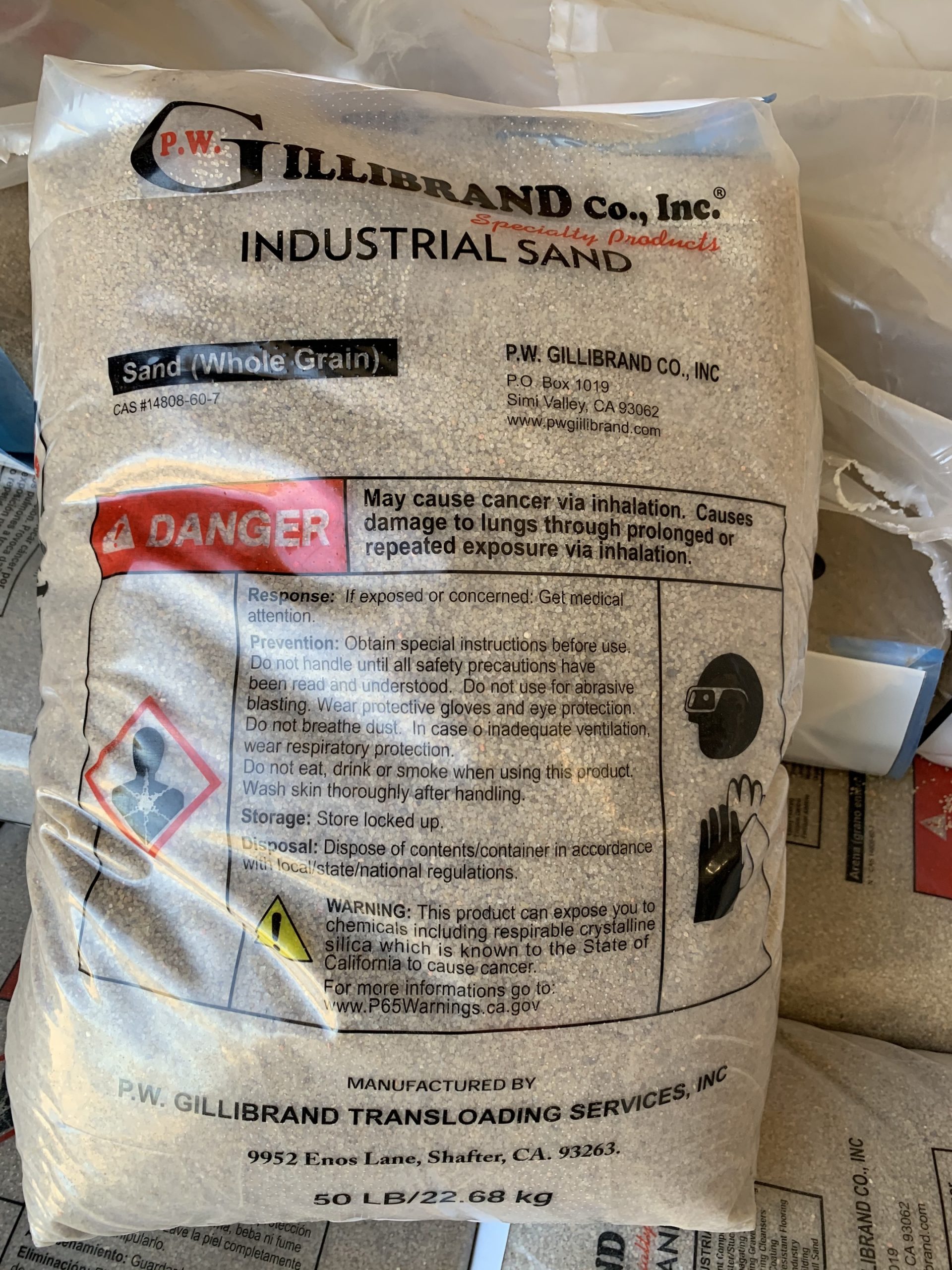 Silica Sand Accessories C&G Turf Supply in Bakersfield